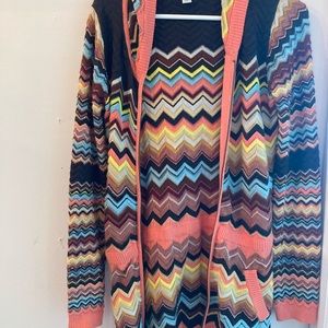 COPY - Missoni x target kids zip up with hood and pockets